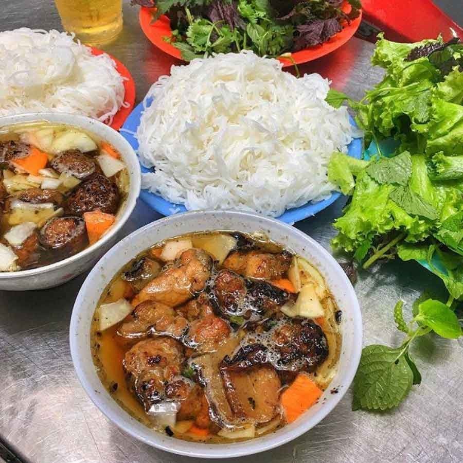 bún chả ngon hà nội