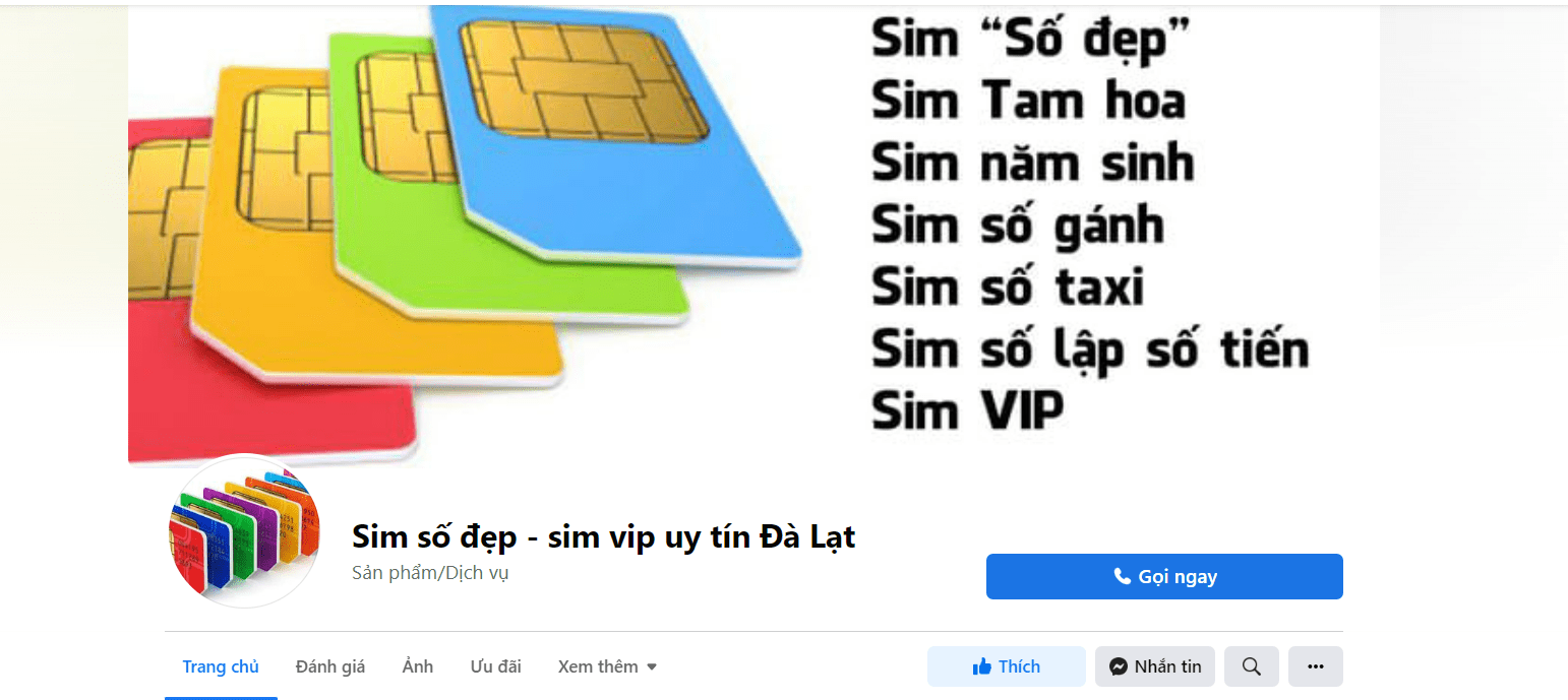 Sim số đẹp Đà Lạt