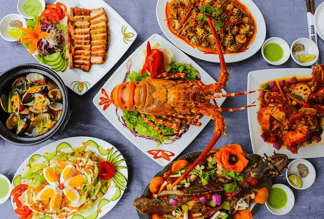 buffet hải sản Huế