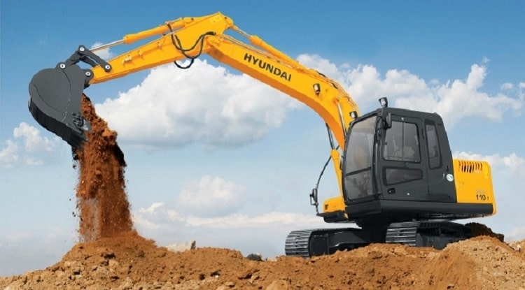 bảng giá máy xúc ứng dụng máy đào