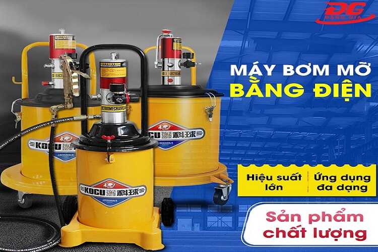 báo giá máy bơm mỡ bằng điện