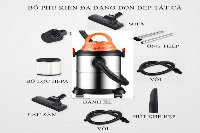 báo giá phụ kiện máy hút bụi công nghiệp