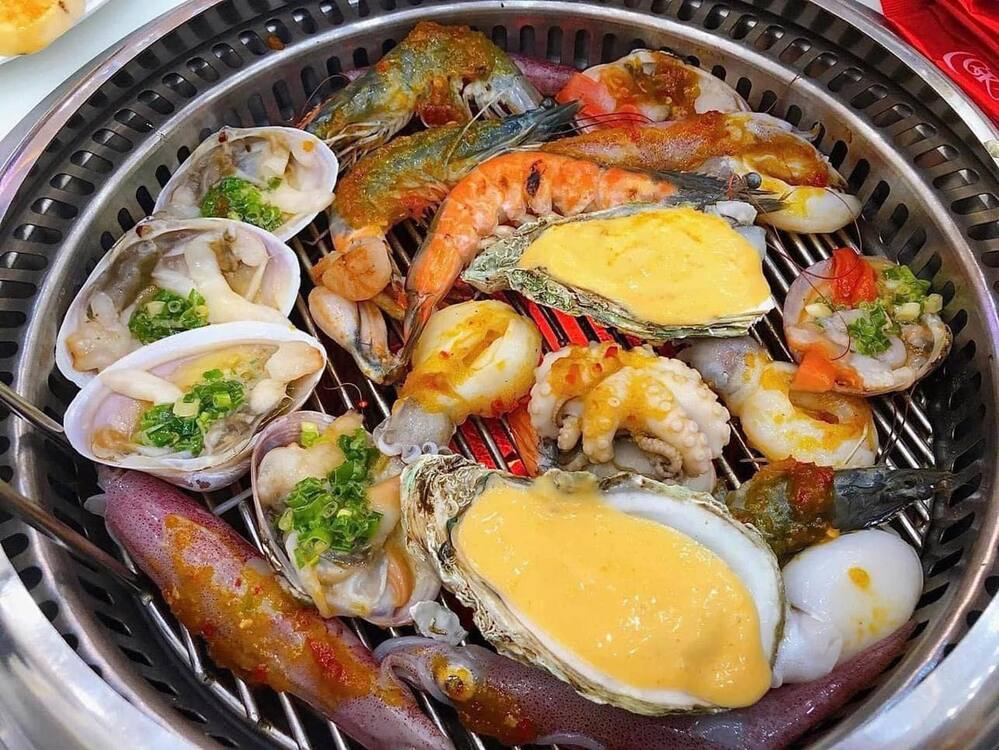 buffet hải sản BMT