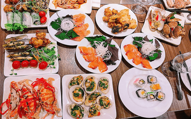 buffet hải sản Vinh buffet ở Vinh uy tín
