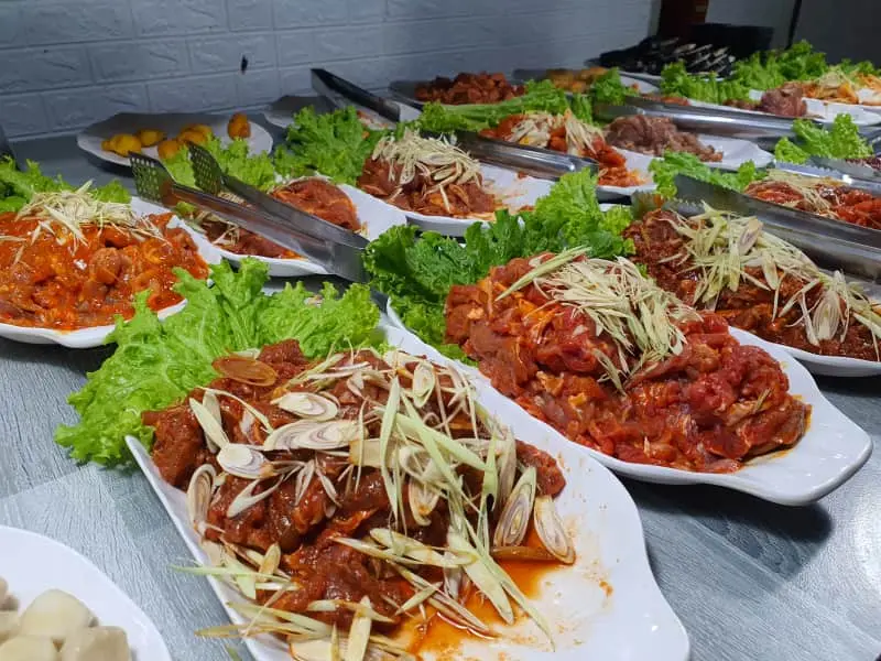 món nướng