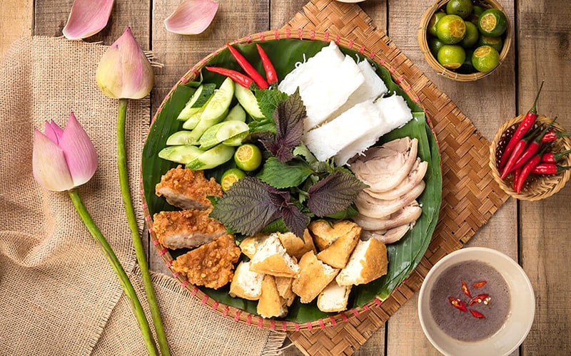 Bún Đậu Mắm Tôm Hai Cô