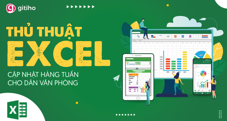 Khóa Đào Tạo Excel Trực Tuyến Gitiho