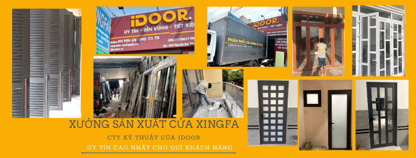 cửa nhôm xingfa hậu giang