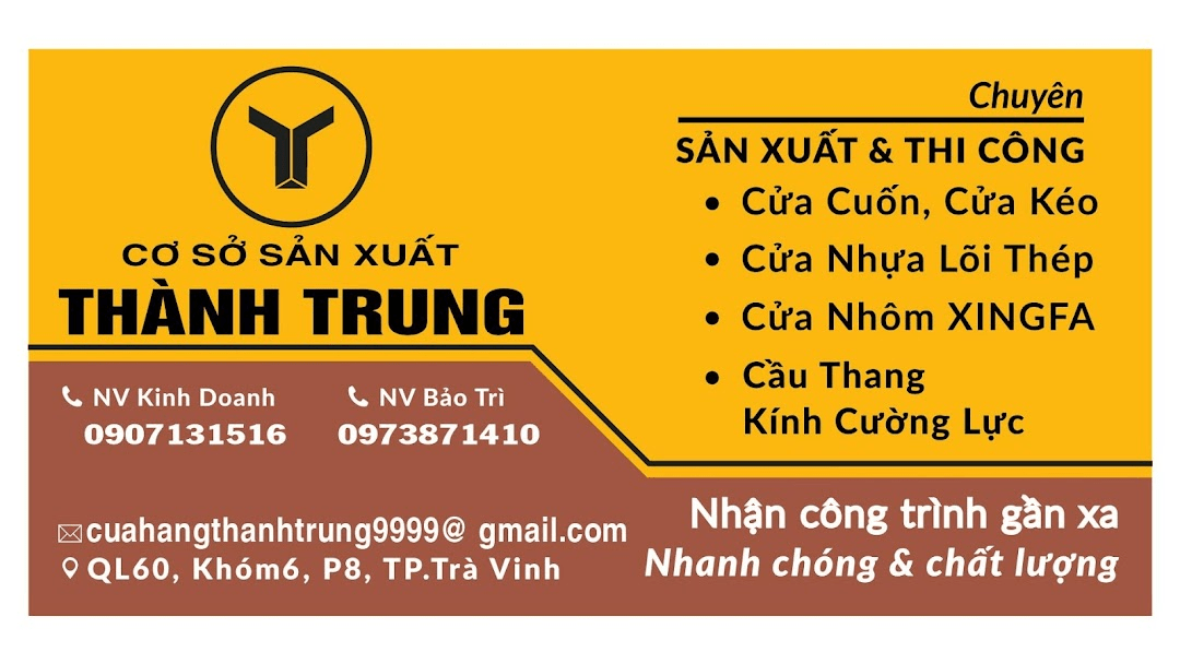 cửa nhôm xingfa Trà Vinh