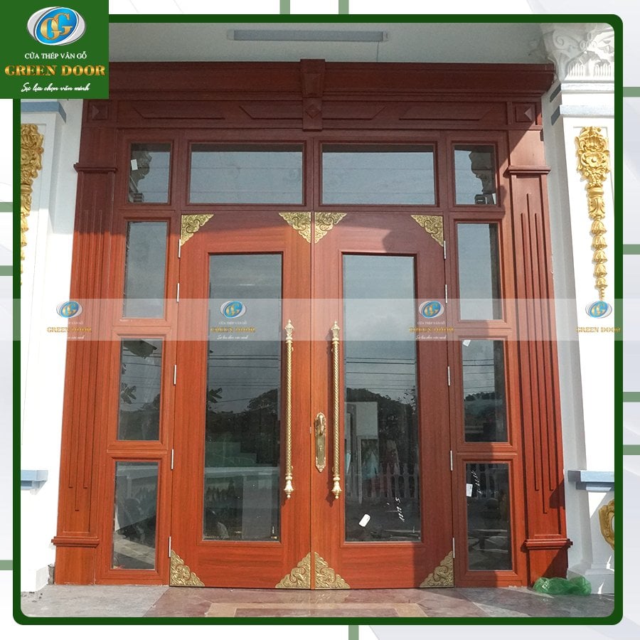 Cửa Thép Vân Gỗ Tại Hải Dương Thương Hiệu Green Door Hải Dương