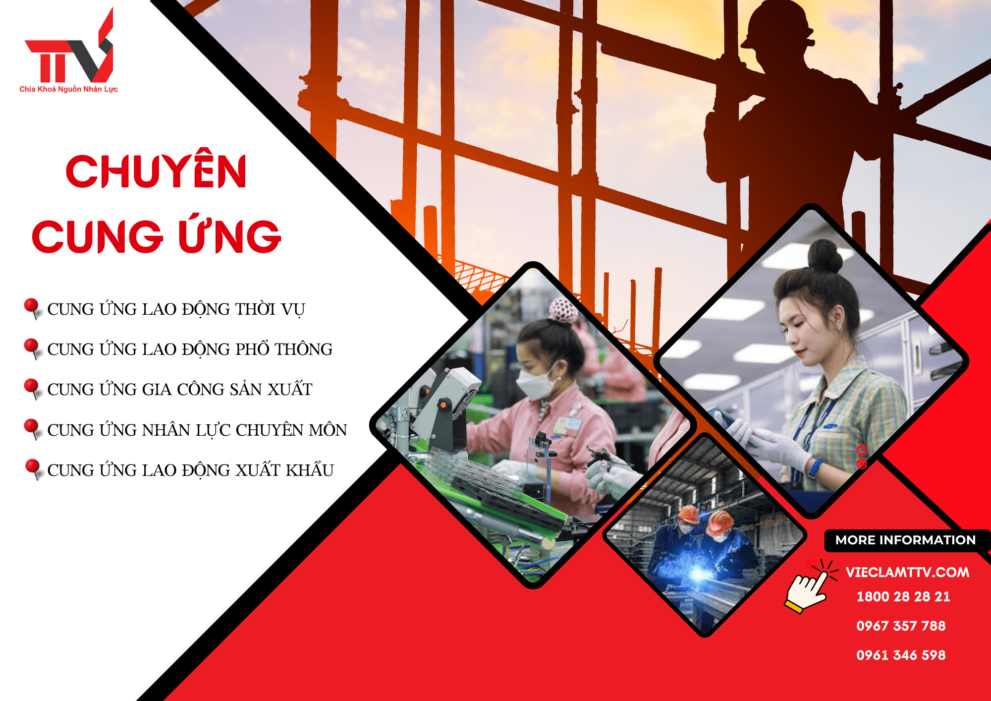 Công Ty TNHH TTV Đông Sài Gòn - Dịch Vụ Cung Ứng Lao Động Đồng Nai Hàng Đầu Hiện Nay