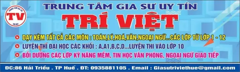 Tham Khảo Ngay Top 7 Đơn Vị Gia Sư Tiếng Anh Tại Huế Chất Lượng