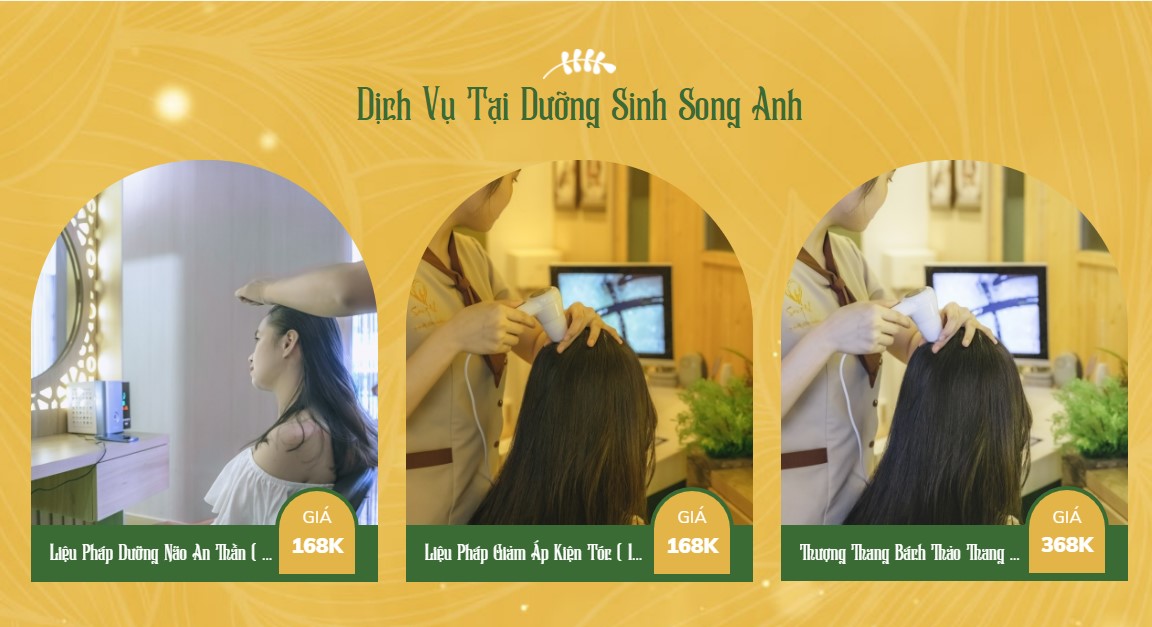 gội đầu dưỡng sinh Tân Bình