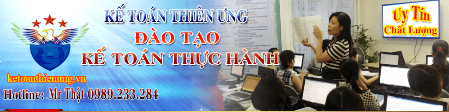 Học Kế Toán Thực Hành Tại Bắc Ninh