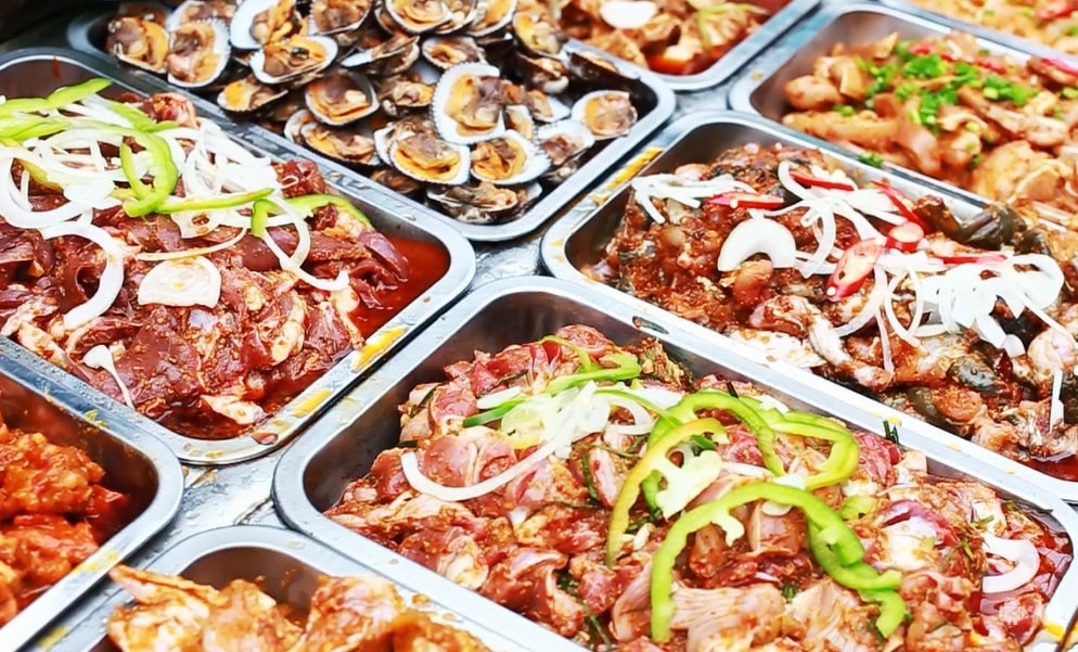 buffet mỹ tho