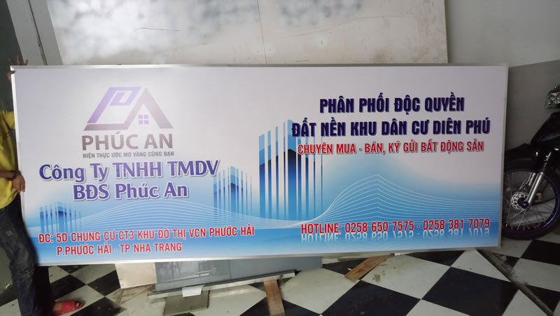 làm bảng hiệu Nha Trang