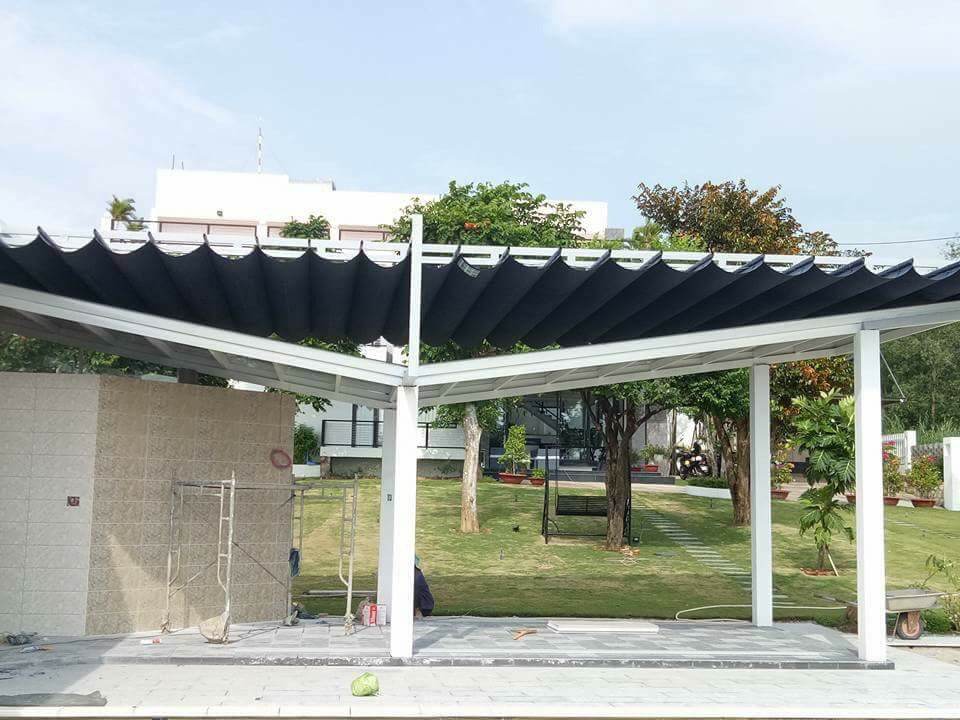 mái hiên di động Hà Giang Công Ty Mái Xếp Đại An Tâm
