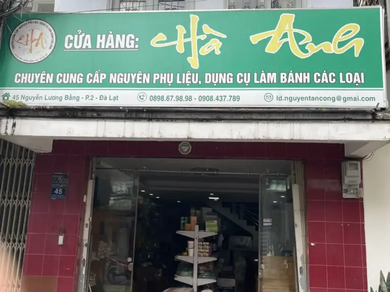 Top 6 Cửa Hàng Bán Nguyên Liệu Làm Bánh Uy Tín Tại Đà Lạt