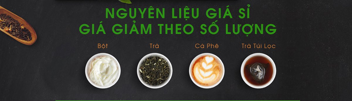 nguyên liệu pha chế bình dương