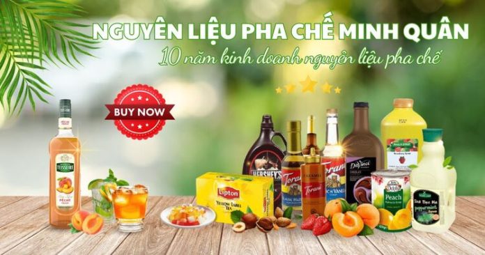 nguyên liệu pha chế bình dương