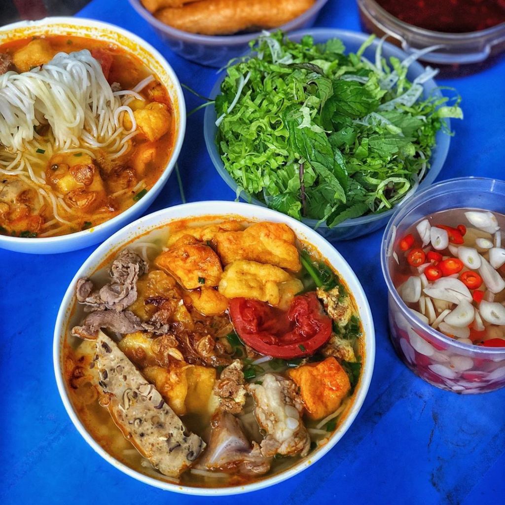 quán bún riêu ngon hà nội