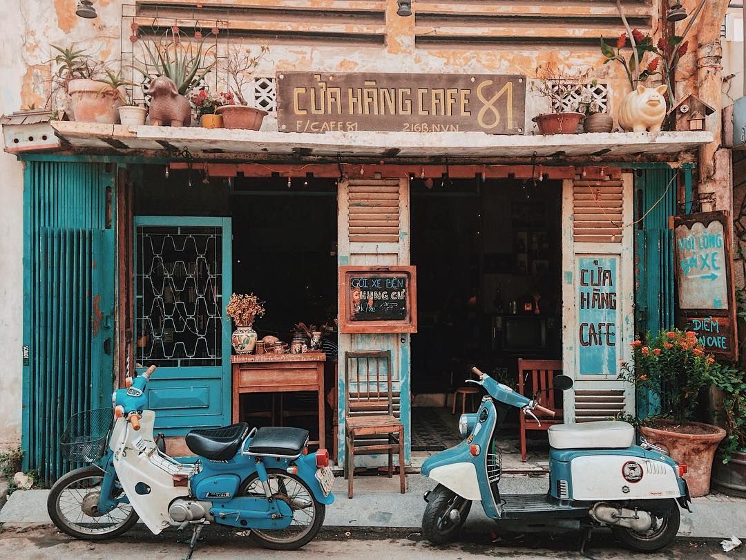 quán cafe trứng Sài Gòn