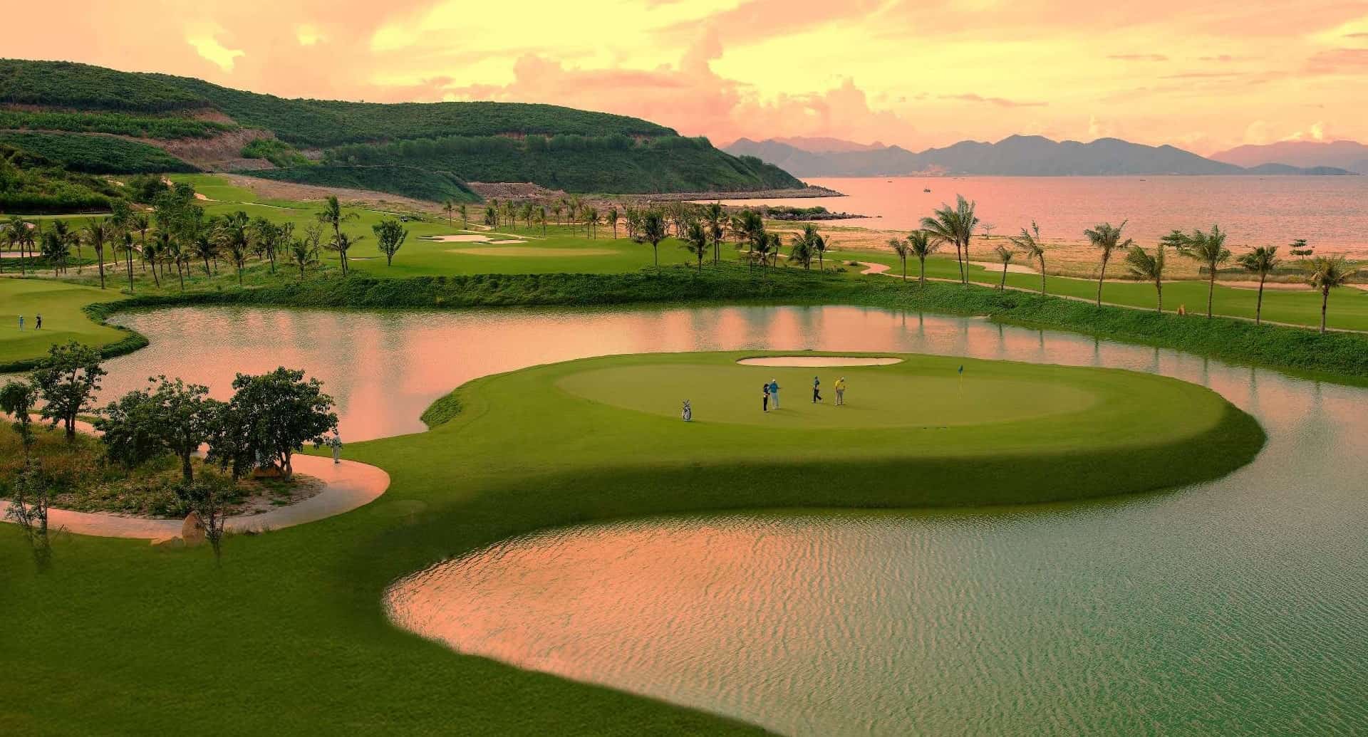 sân golf nha trang