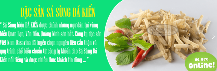 sá sùng khô quảng ninh