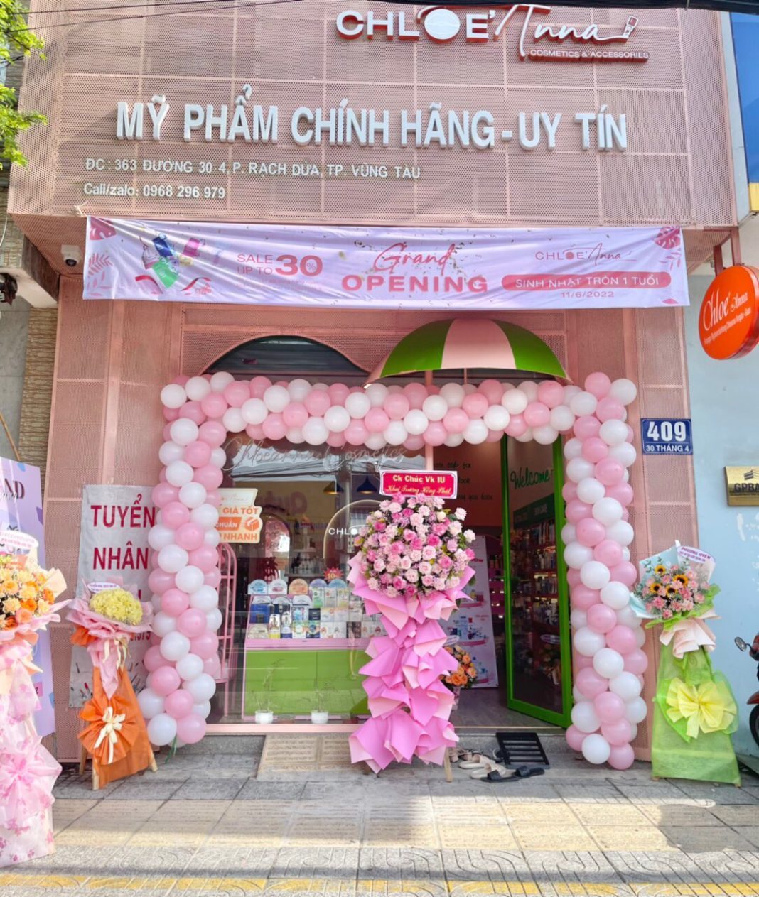 shop mỹ phẩm Vũng Tàu Chloe Anna Cosmetics