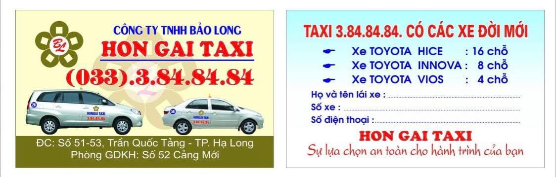 Taxi Hồng Gai