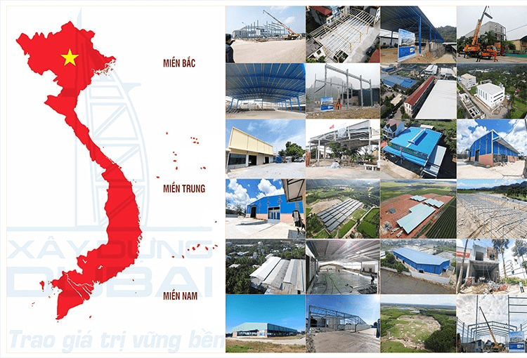 thi công nhà xưởng cần thơ Dubai Cần Thơ thi công nhà xưởng