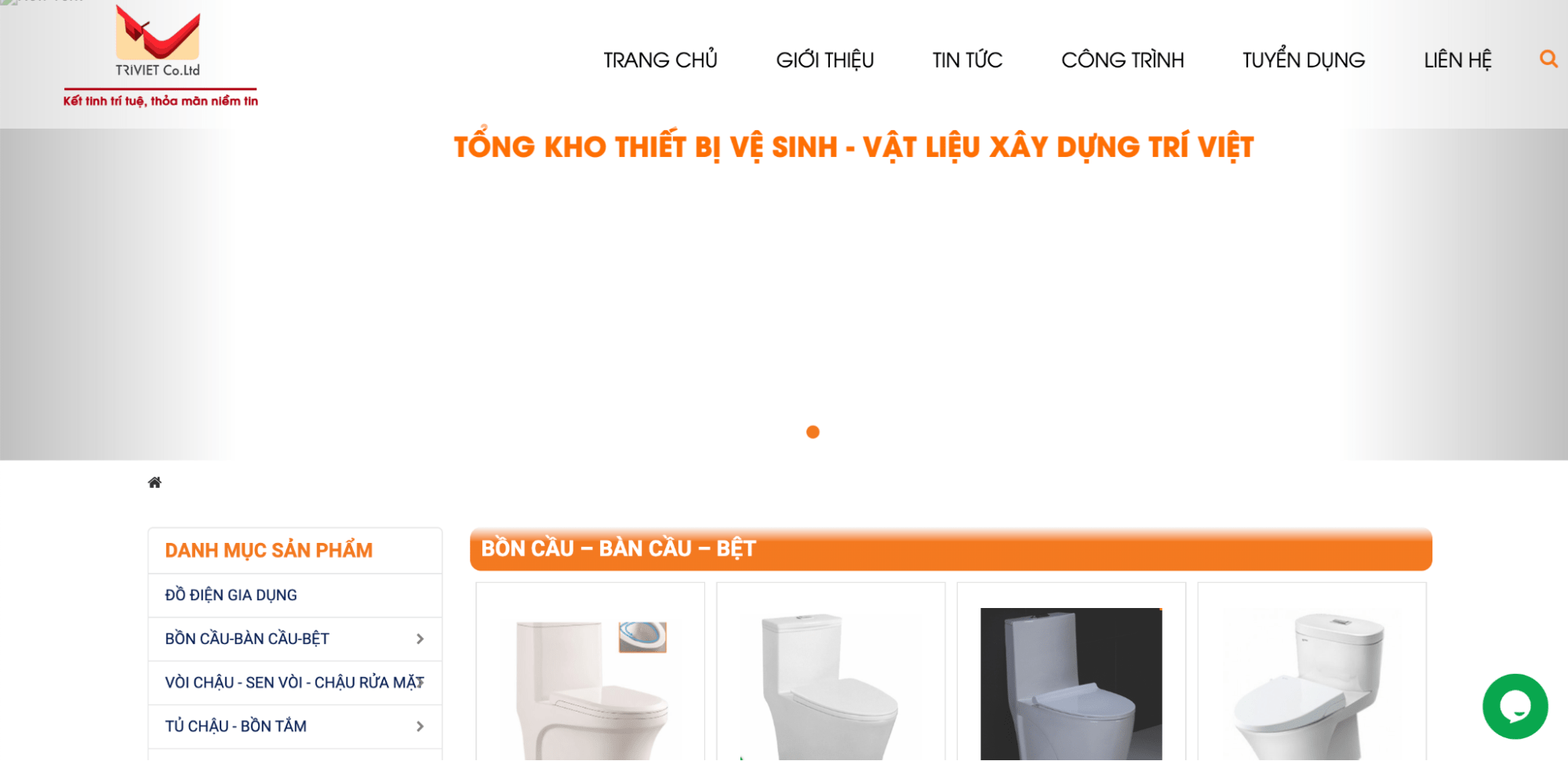 thiết bị vệ sinh Hải Dương