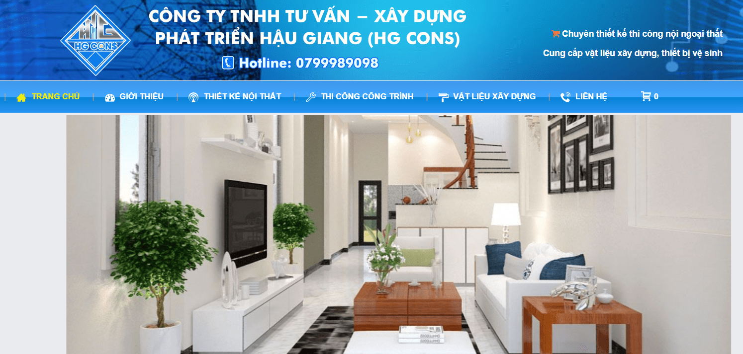 Thiết kế Nội Thất HG Cons - Công Ty TNHH Tư Vấn – Xây Dựng Phát Triển Hậu Giang