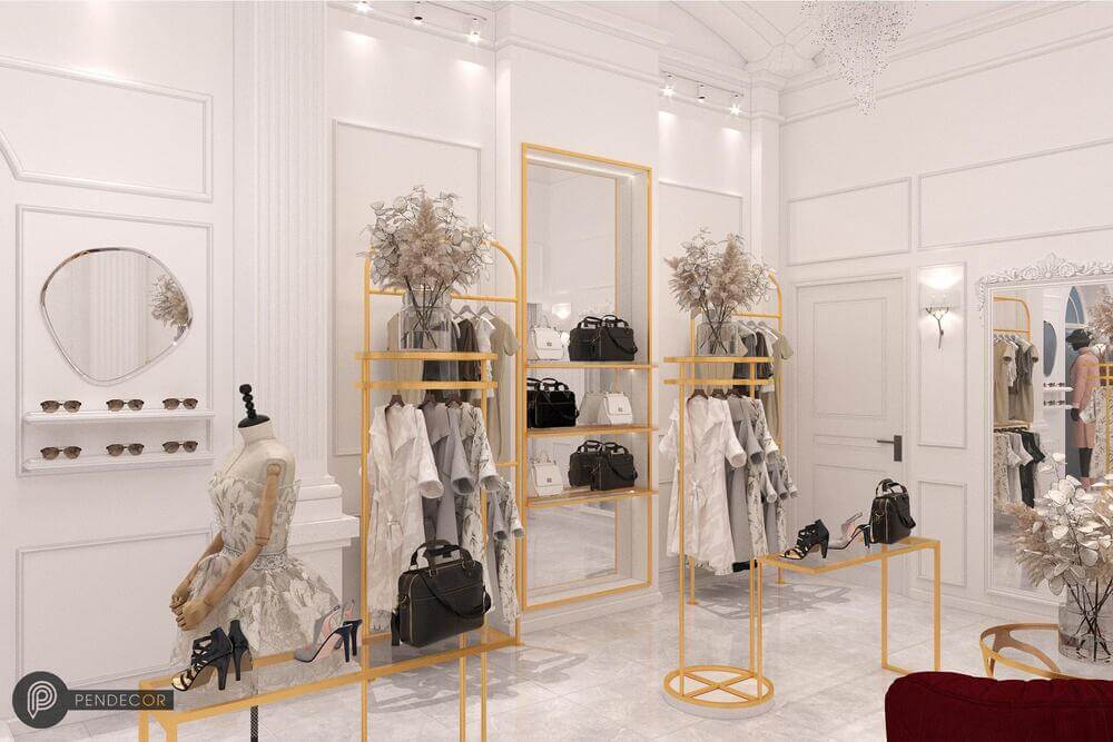 thiết kế shop quần áo Quảng Ngãi thiết kế shop quần áo Quảng Ngãi