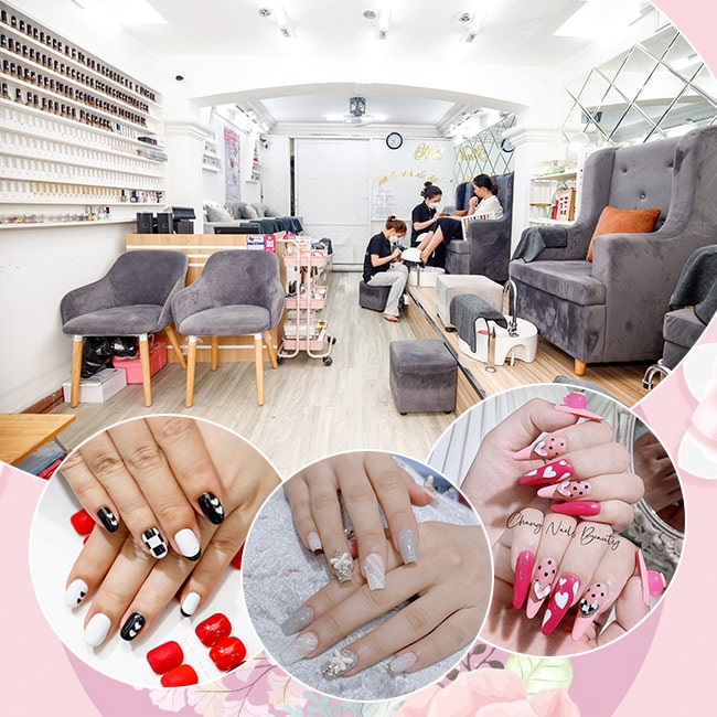 tiệm nail đẹp ở TPHCM