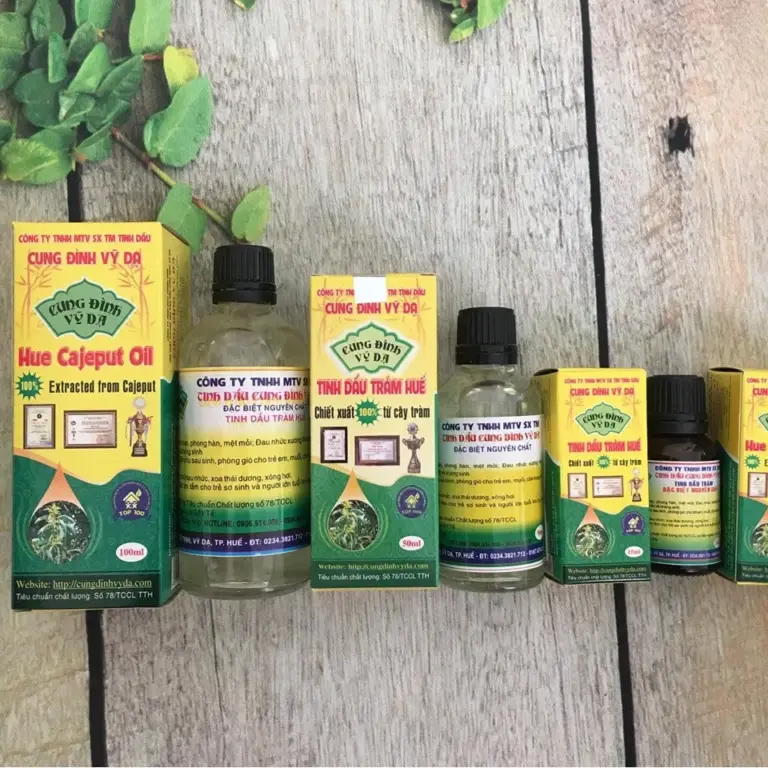 Top 7 Địa Chỉ Bán Tinh Dầu Tràm Huế Giá Rẻ Uy Tín Nhất