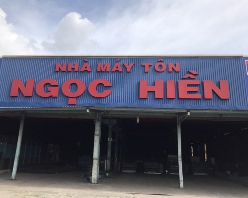 Nhà máy tôn Ngọc Hiền