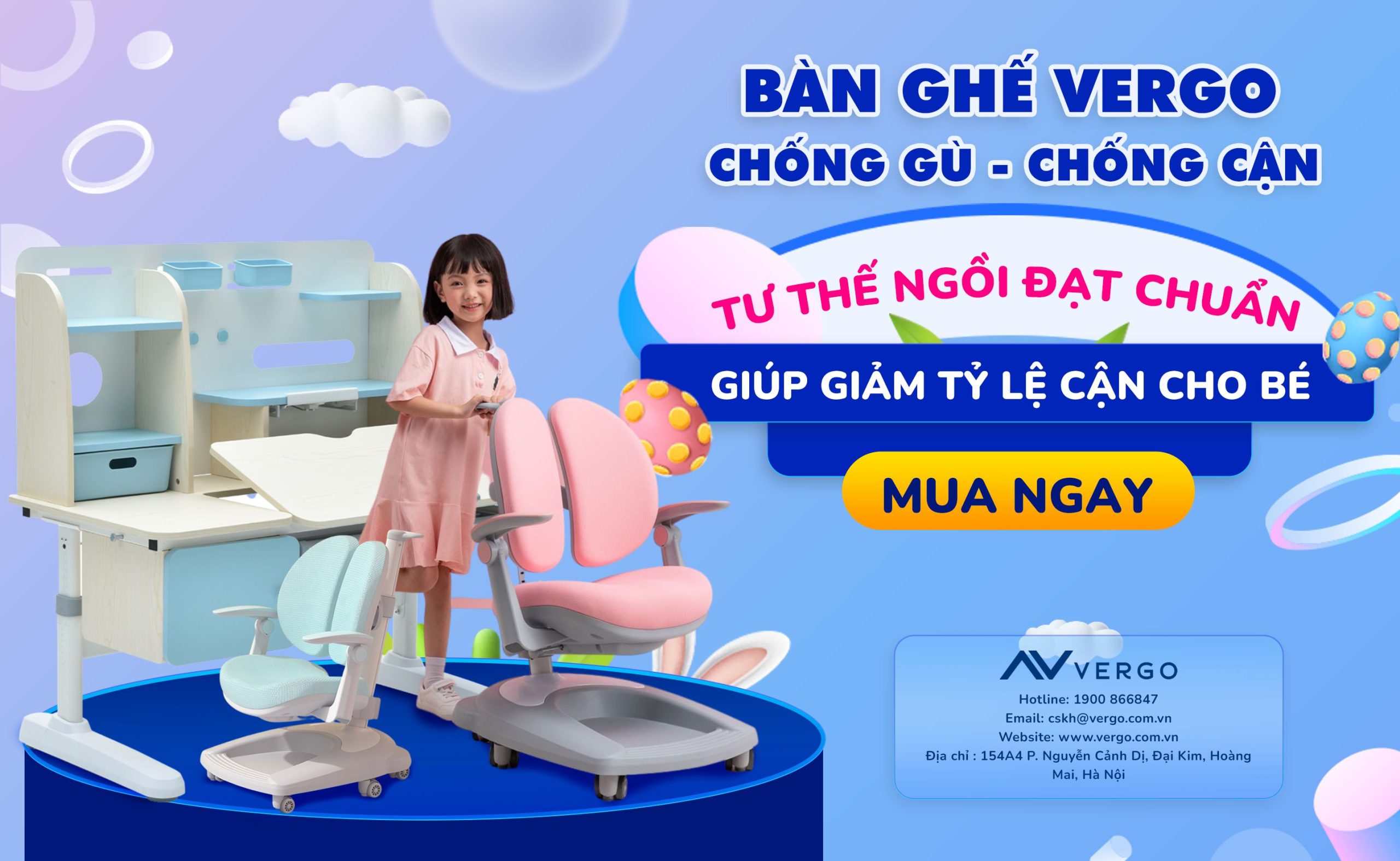 bàn học chống gù đà nẵng