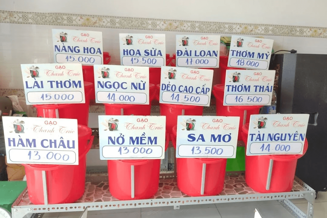 gạo tiền giang