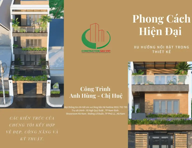 Tham Khảo 5 Địa Điểm Xây Nhà Trọn Gói Thái Bình Uy Tín