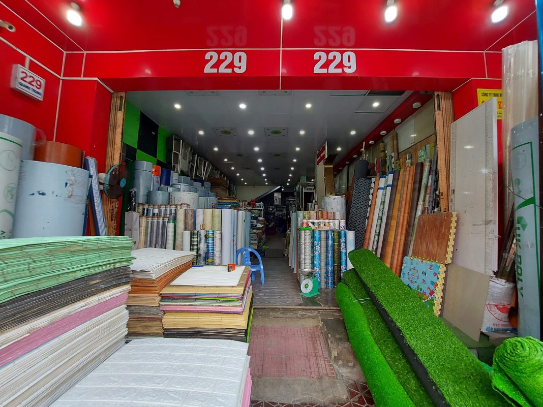Giấy dán tường Quảng Ngãi xốp dán tường chất lượng