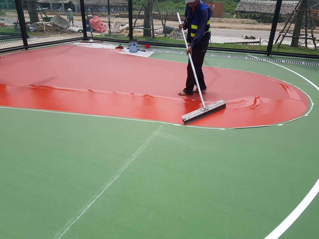 sơn nền sàn Epoxy Vinh sơn nền sàn Epoxy Vinh