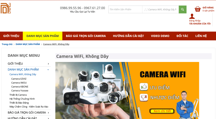 lắp camera Hà Nội