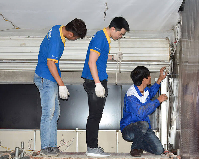Sửa cửa cuốn Sao Việt