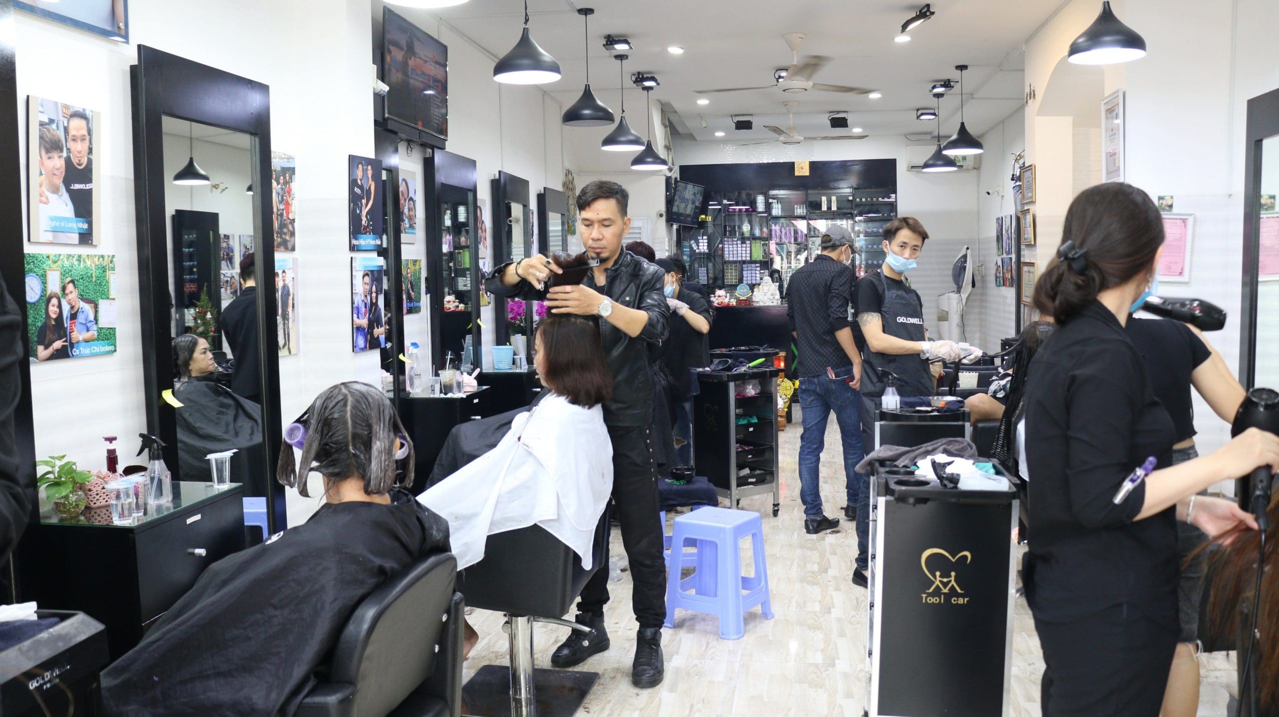 salon tóc Bến Tre