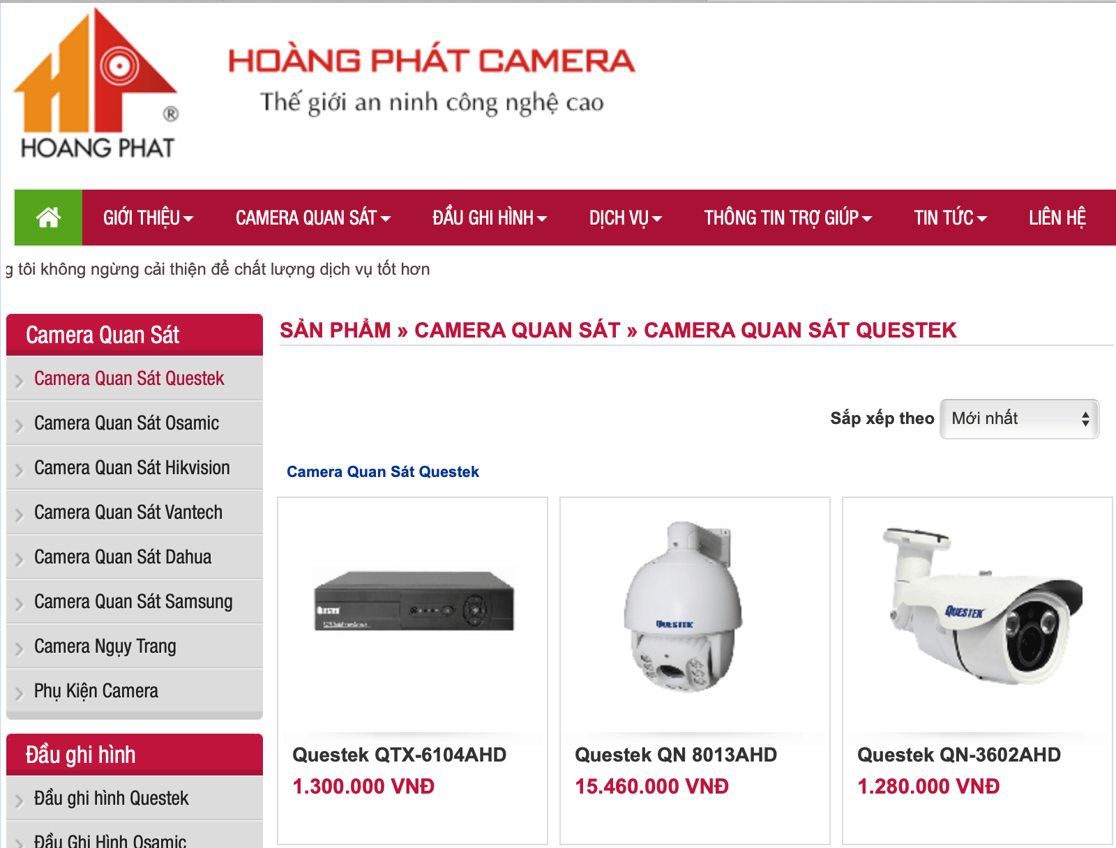 lắp camera Hà Nội