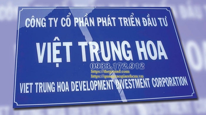 làm bảng hiệu công ty mica tphcm