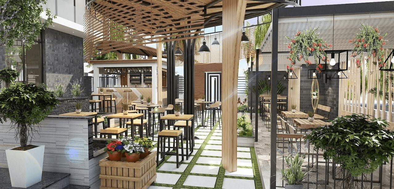 thiết kế quán cafe Huế