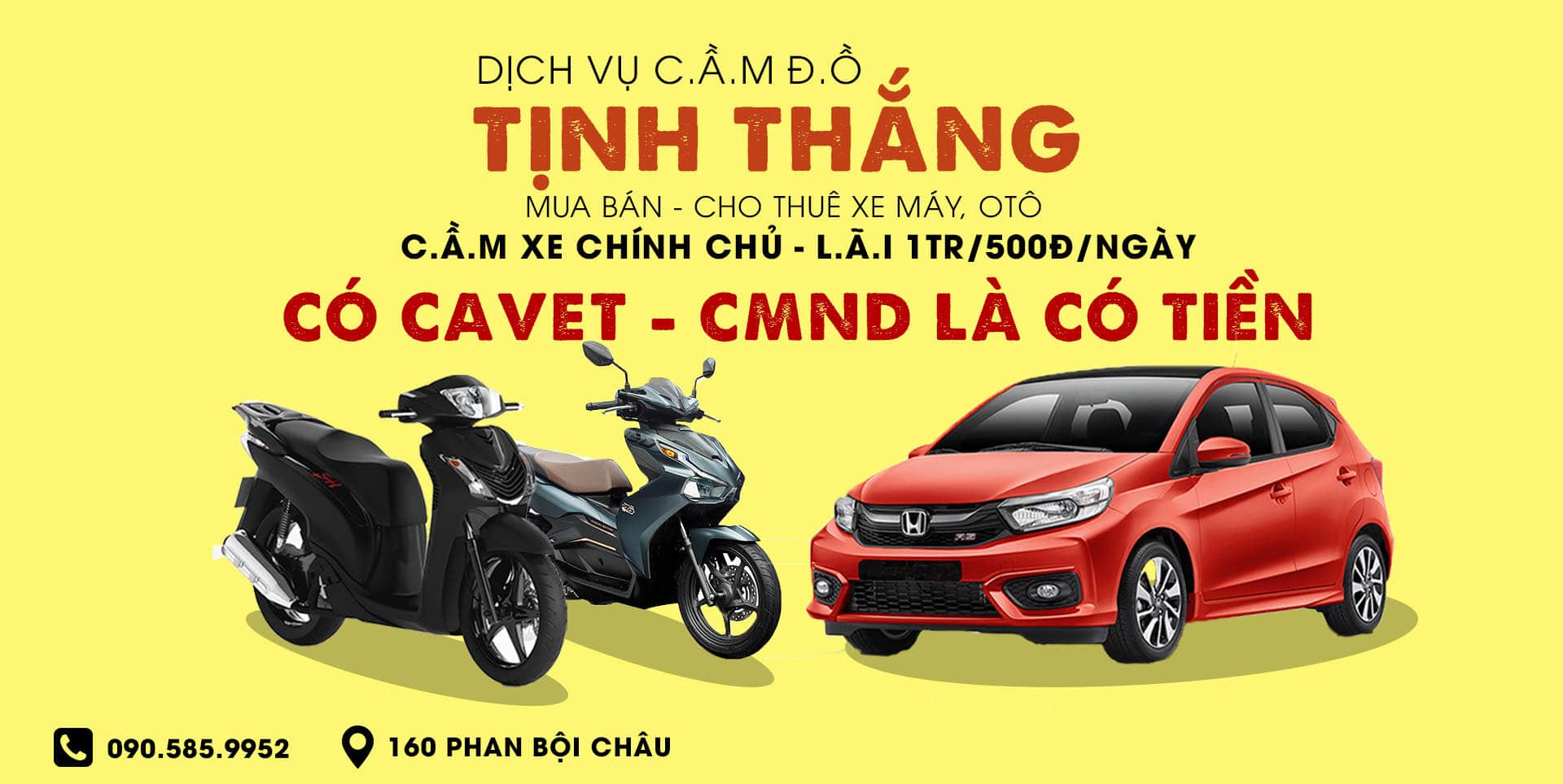 Tịnh Thắng cầm đồ