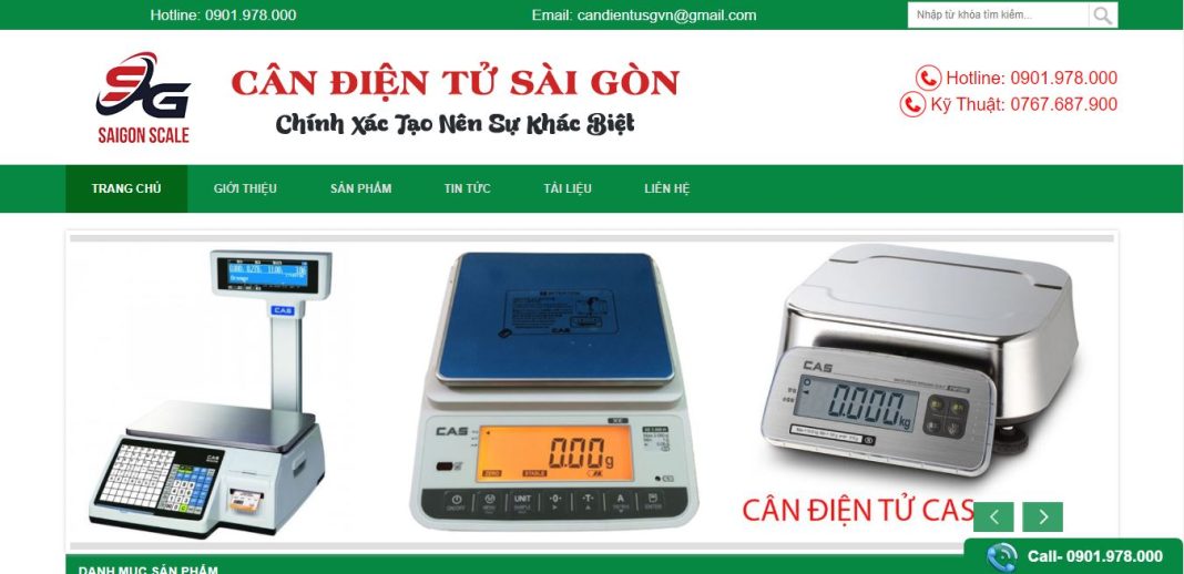 cân điện tử Cân Điện Tử Sài Gòn